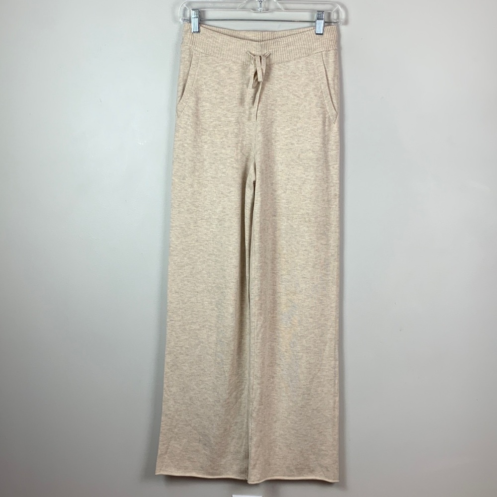 Soma Weekend Wide Leg Lounge Pants in Heather Praline NEW!